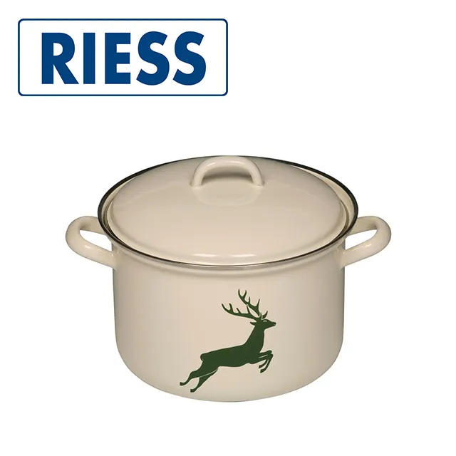 【奧地利RIESS瑞斯】藍花琺瑯鍋20cm 0130-073 歷史價格詳細信息