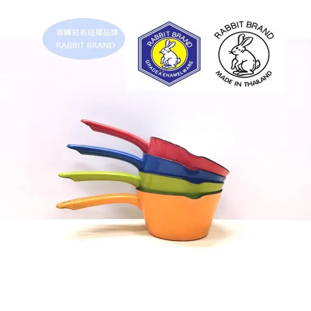 [RABBIT BRAND] 頂級琺瑯牛奶鍋 - 青檸綠 14cm 歷史價格詳細信息