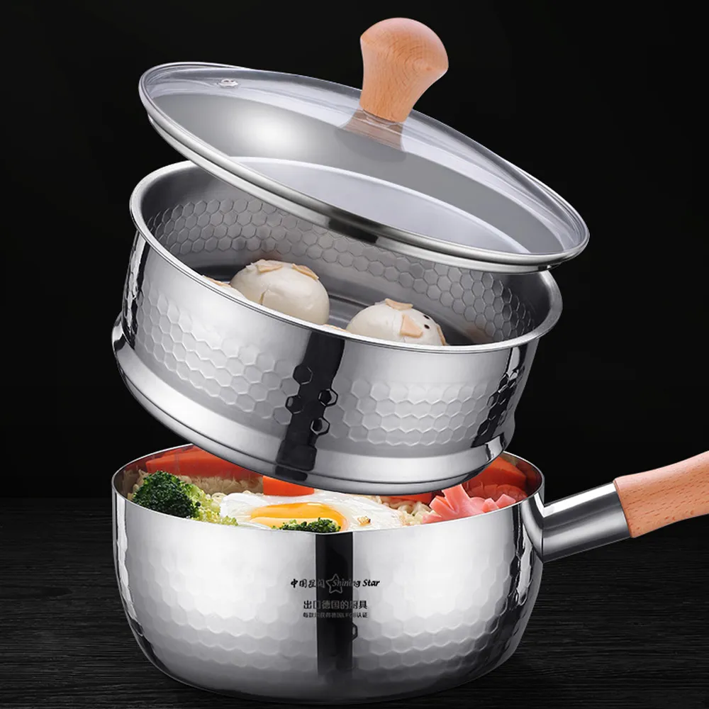 PUSH!廚房用品304不銹鋼雙耳蒸魚鍋橢圓形蒸鍋大容量海鮮鍋套裝D315 歷史價格詳細信息