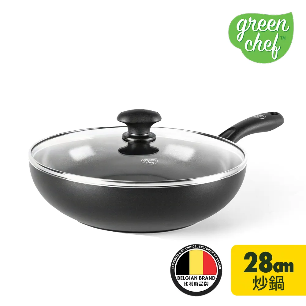 GreenChef 鑽石系列 不沾鍋炒鍋/中式炒鍋32cm (含蓋) 歷史價格詳細信息