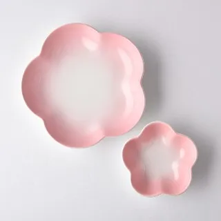 Le Creuset 花型盤 中 鮭魚粉 2入 歷史價格詳細信息