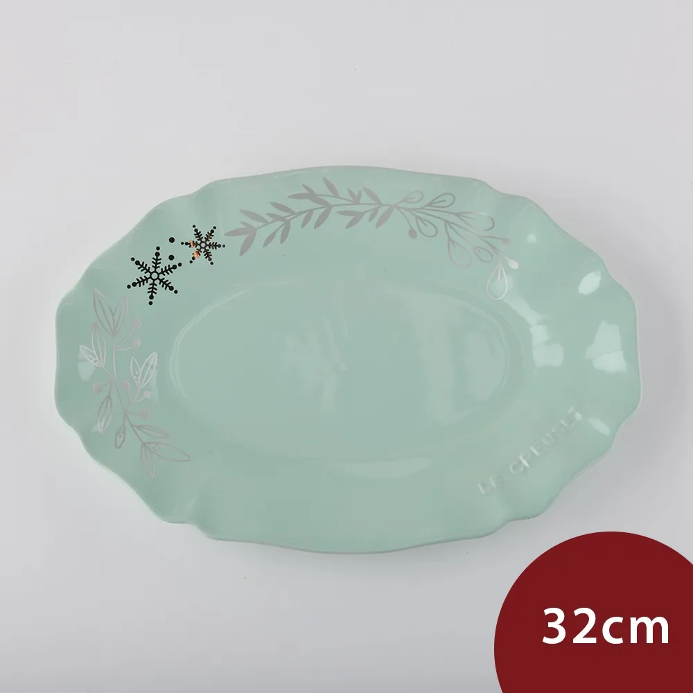 Le Creuset 凡爾賽花園系列圓盤 25cm 甜薄荷 歷史價格詳細信息