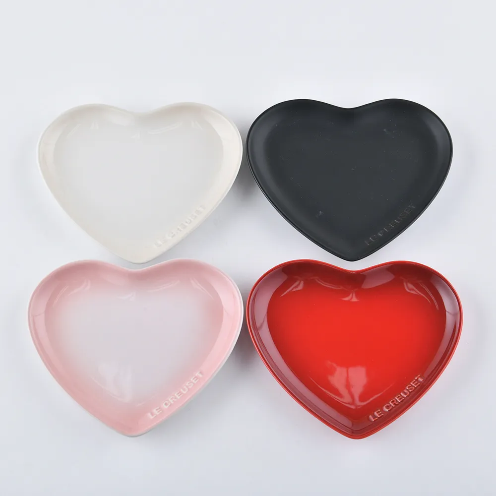 Le Creuset 花蕾系列 心形淺盤 23cm 貝殼粉 歷史價格詳細信息