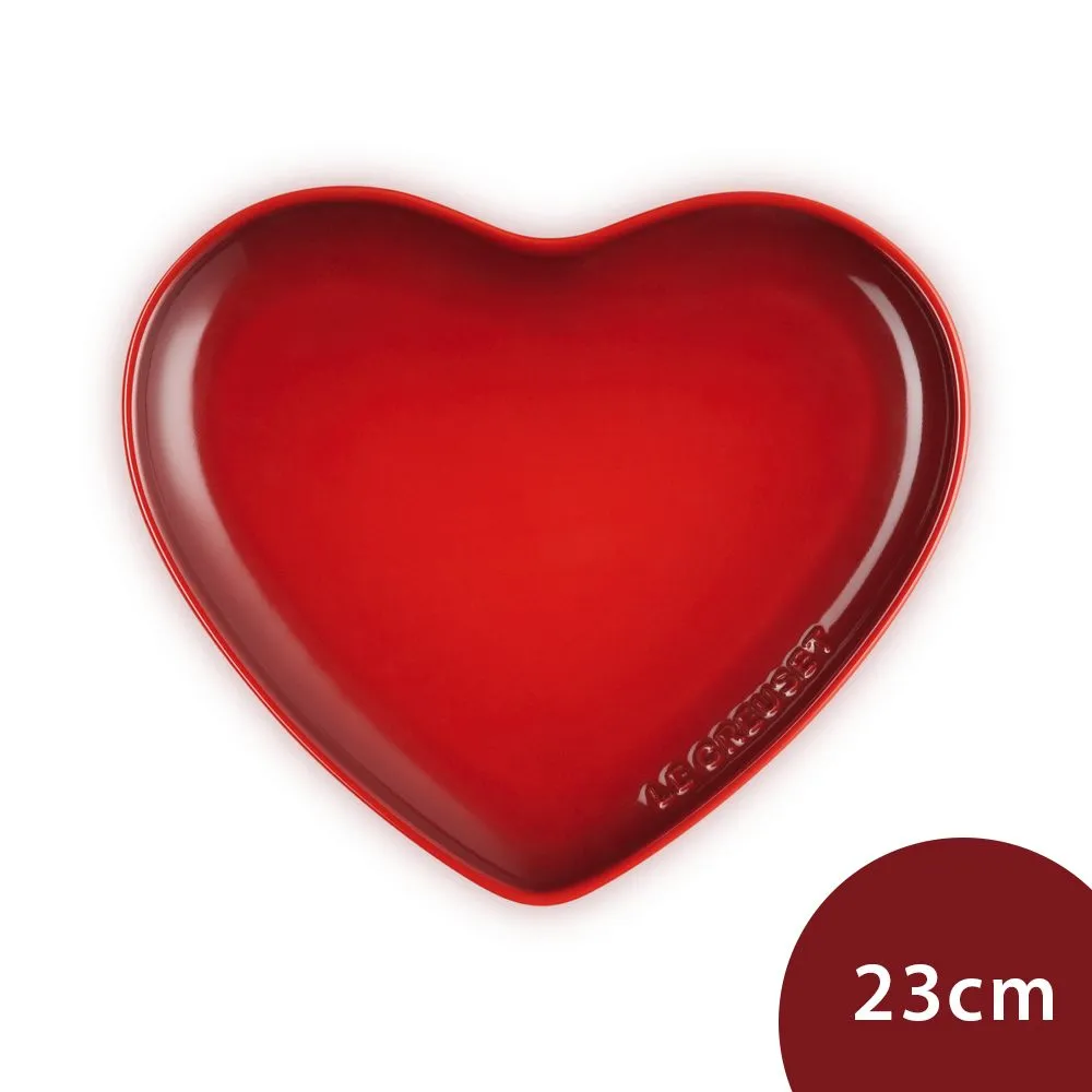 Le Creuset 花蕾系列 心形淺盤 23cm 貝殼粉 歷史價格詳細信息