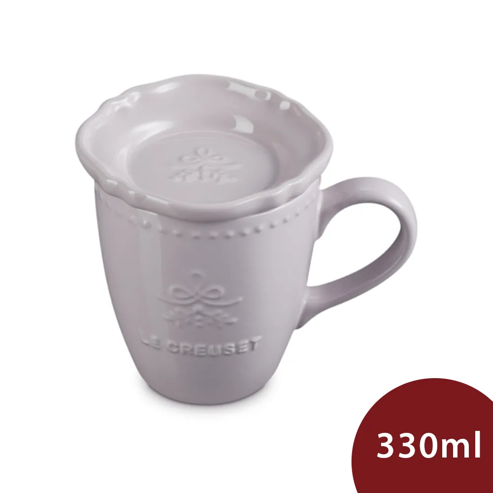 Le Creuset 永恆花蕾系列 典藏媽咪鑄鐵鍋 24cm 3.1L 棉花白 淡金頭 法國製 (電磁爐 IH爐可用) 歷史價格詳細信息