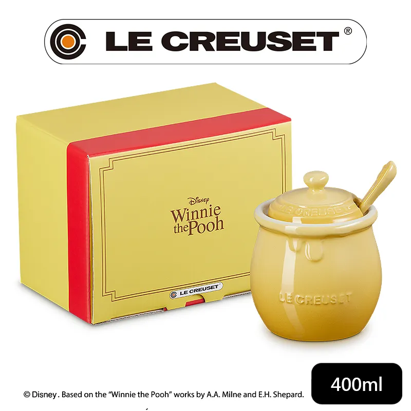 【Le Creuset】小熊維尼系列 瓷器深圓盤20cm(溫桲黃) 歷史價格詳細信息