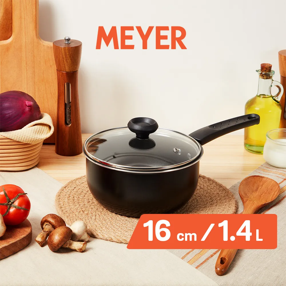 【MEYER 美亞】耐磨輕量不沾鍋 16CM單柄湯鍋 - NEW SKYLINE系列(含蓋) 歷史價格詳細信息