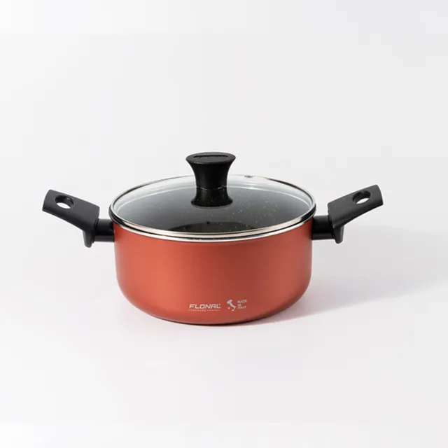 【Flonal 芙諾納】IL MONOLITE/平底深鍋附玻璃蓋/32CM(100%義大利製造) 歷史價格詳細信息