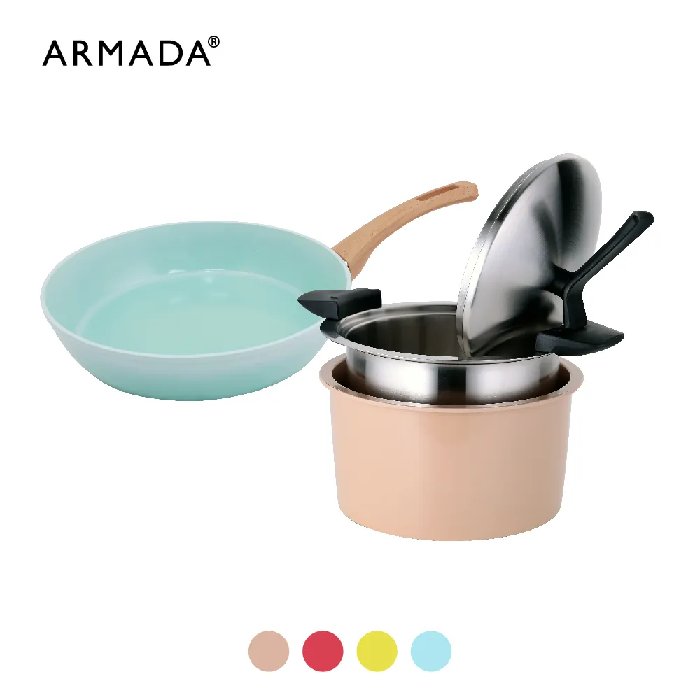 【Armada】翠玉冰晶系列 雙耳湯鍋20CM (含蓋) 歷史價格詳細信息