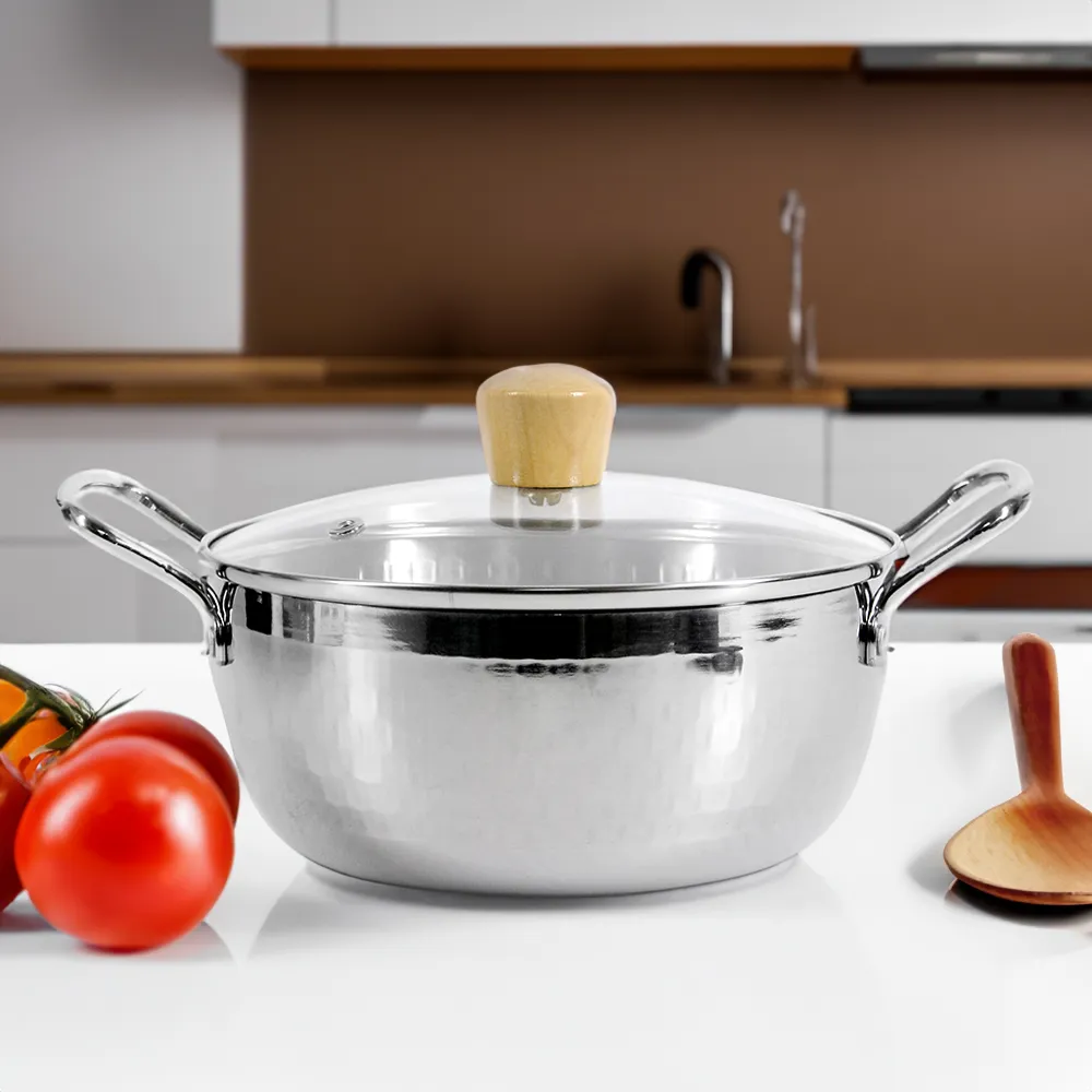 Artist精選 不鏽鋼單柄湯鍋/雪平鍋20cm(附玻璃鍋蓋+蒸籠) 歷史價格詳細信息