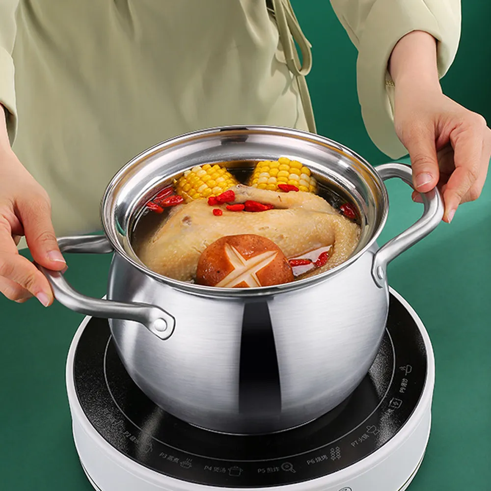 PUSH!廚房用品304不銹鋼雙耳蒸魚鍋橢圓形蒸鍋大容量海鮮鍋套裝D315 歷史價格詳細信息