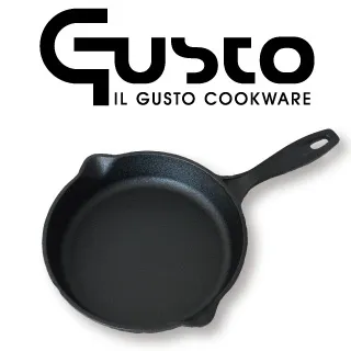 【GUSTO】無塗層黑鐵雙耳平底小鍋(24cm) 歷史價格詳細信息