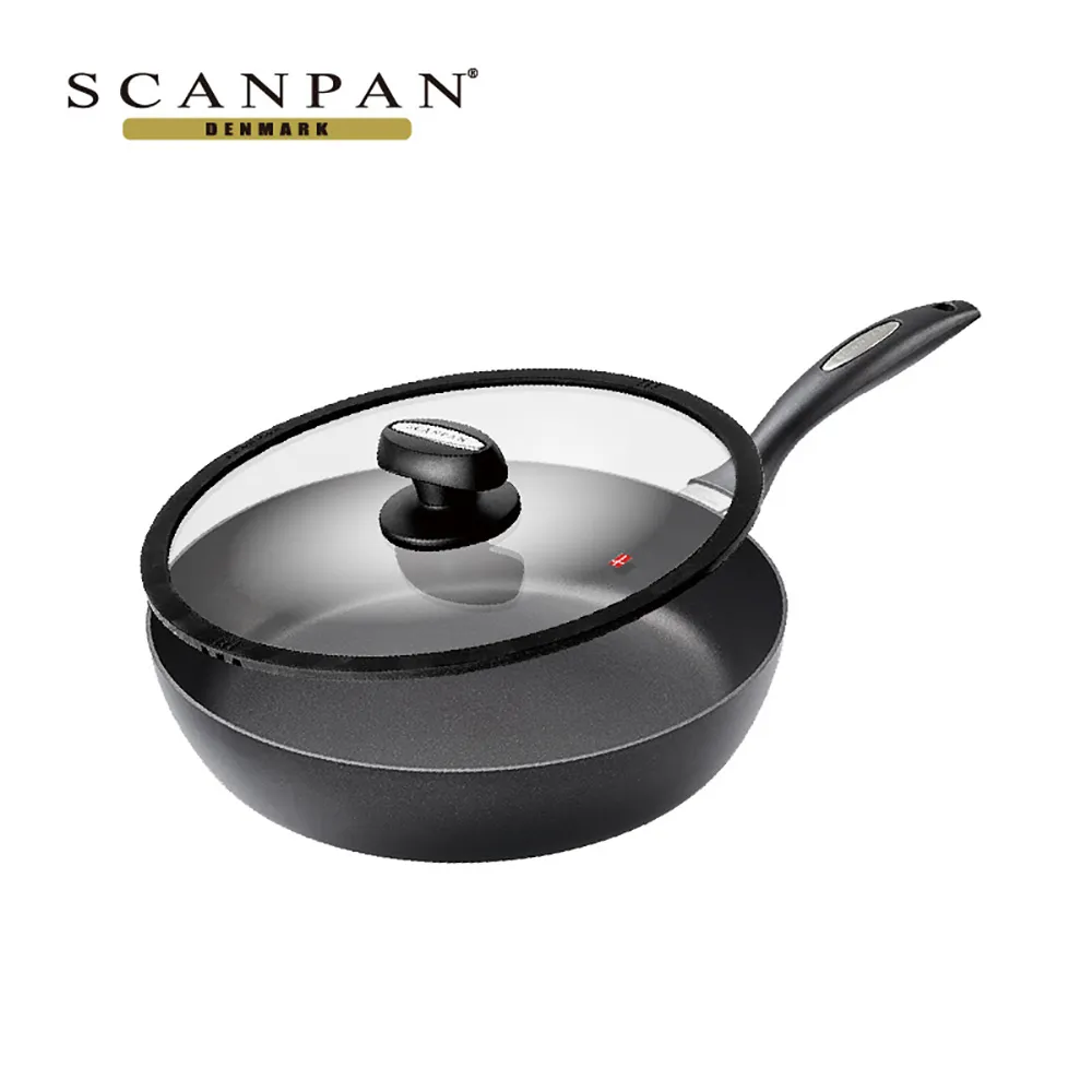 【Scanpan】 IQ系列 28cm高身不沾平底鍋+高拱玻璃蓋+高級櫸木鏟 歷史價格詳細信息