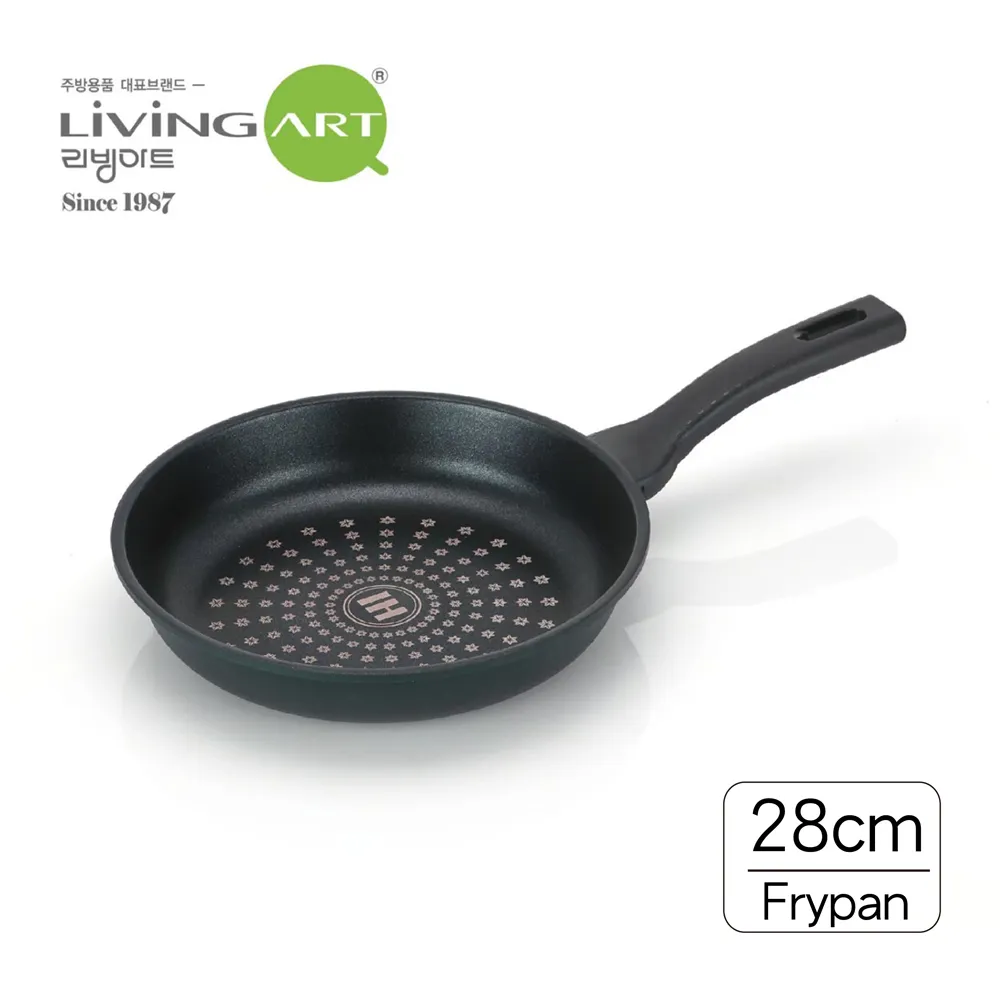 Living Art 韓國製IH鑽石不沾煎鍋28cm LA-A2-28F 歷史價格詳細信息