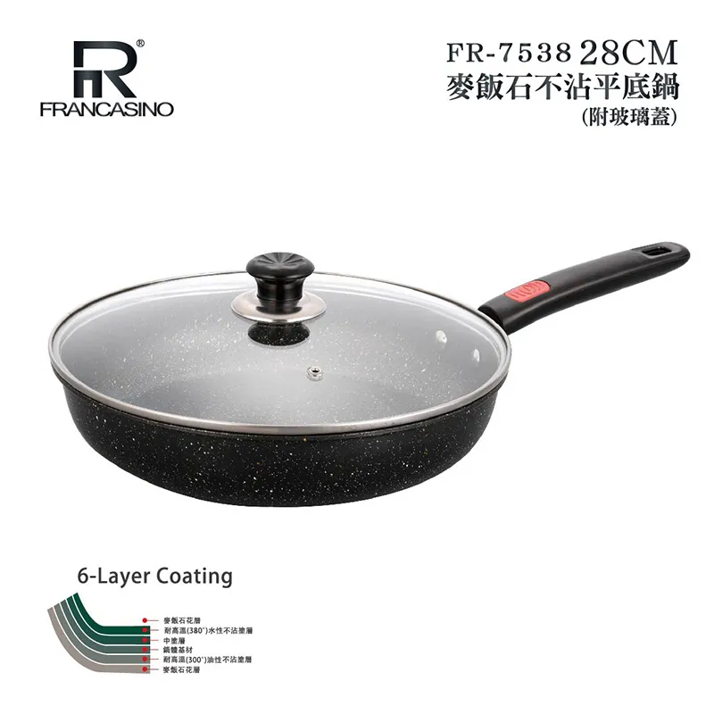 FRANCASINO 極光灰IH不沾鍋31cm(含鍋蓋) 歷史價格詳細信息