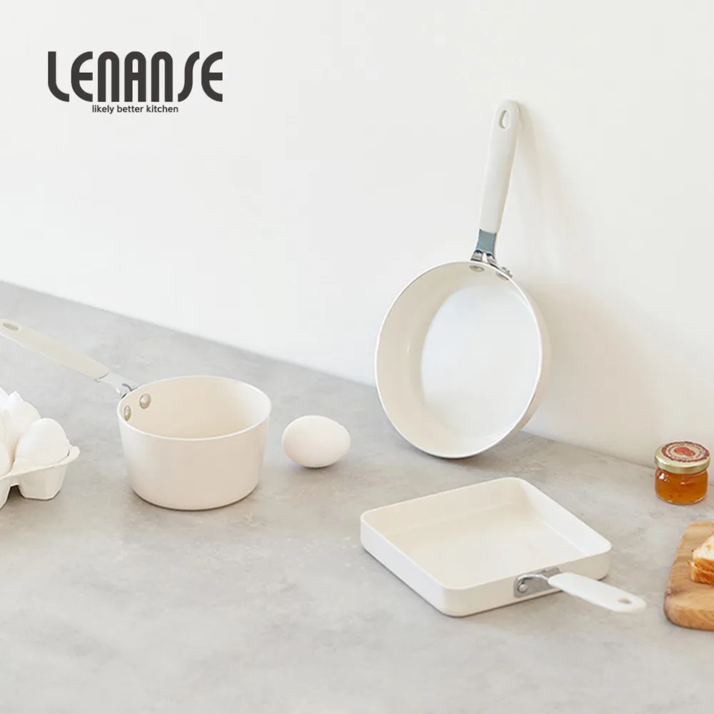 【韓國LENANSE】us 韓國製IH陶瓷塗層不沾雙耳深湯鍋(2L)-20cm 歷史價格詳細信息