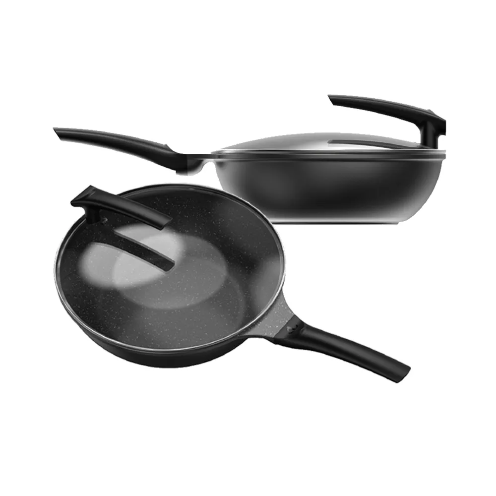 THANKFUL 膳夫 鈦離子不沾平底鍋  26cm（含蓋） - 2入組 歷史價格詳細信息
