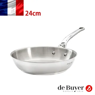 【de Buyer 畢耶】畢耶夫人系列 不鏽鋼單柄平底鍋28cm-IH爐可用鍋 歷史價格詳細信息