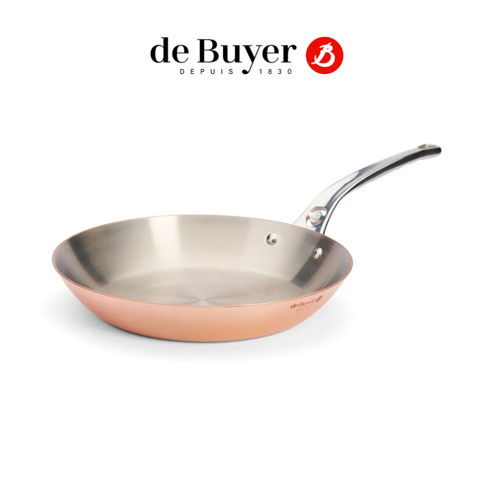 de Buyer 法國畢耶『Prima Matera銅鍋系列』不鏽鋼雙耳弧底炒鍋28cm(附鍋蓋) 歷史價格詳細信息