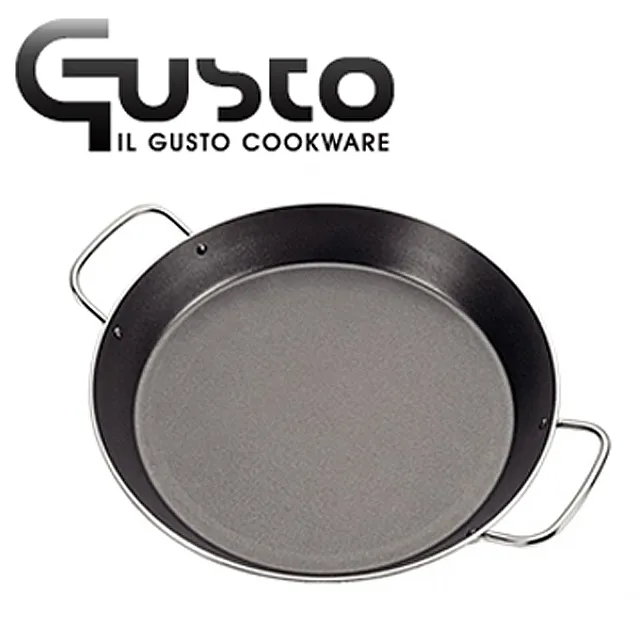 【GUSTO】無塗層黑鐵雙耳平底小鍋(24cm) 歷史價格詳細信息
