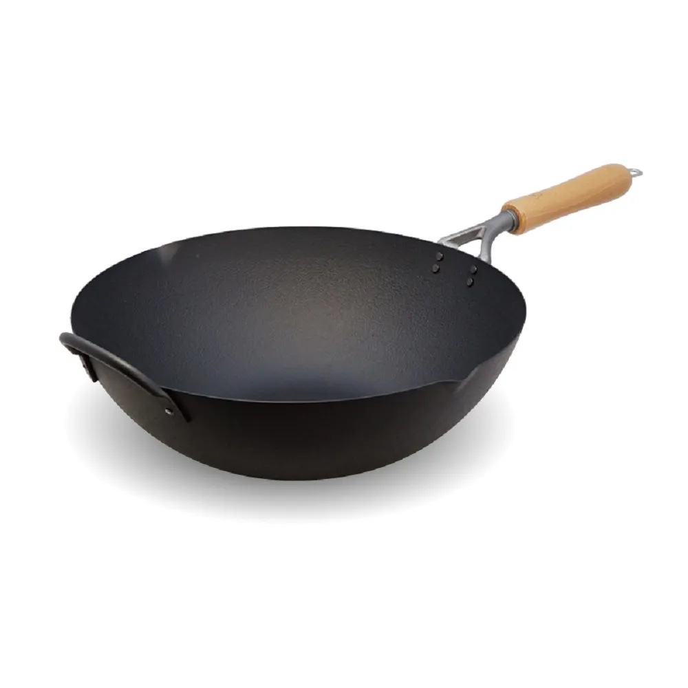 【煌】日本製凹凸岩紋炒鍋鐵鍋30cm 歷史價格詳細信息