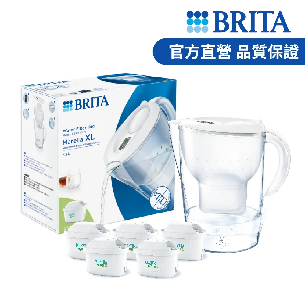 【德國BRITA官方】馬利拉3.5L濾水壺(1壺1芯)+濾水瓶 歷史價格詳細信息