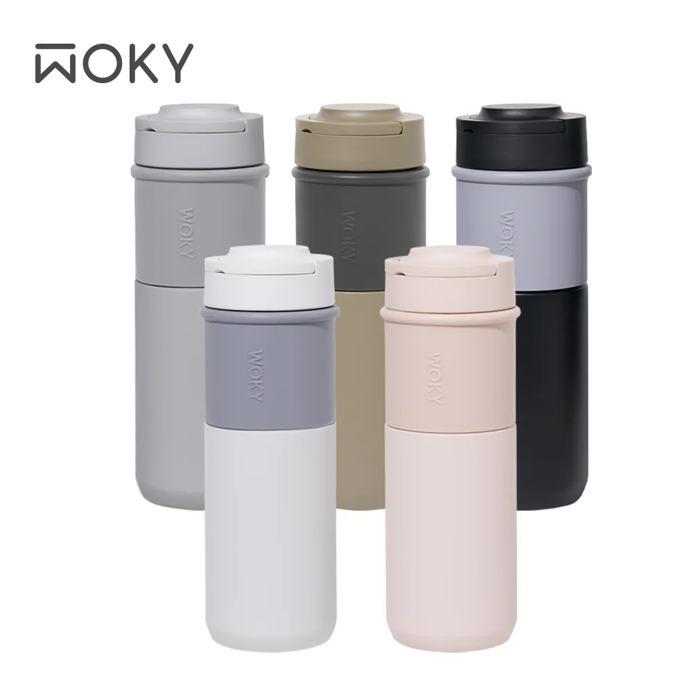 【WOKY 沃廚】JIN真瓷系列-陶瓷環保提手杯500ML(4款任選) 歷史價格詳細信息