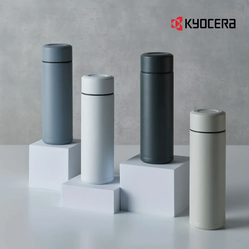 【KYOCERA 京瓷】陶瓷塗層旋蓋保溫杯/保冷杯-300+500ml(保溫瓶) 歷史價格詳細信息