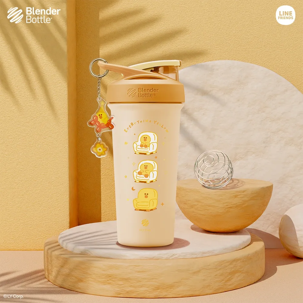 【Blender Bottle】LINE FRIENDS〈Strada Tritan〉防漏環保水壺 828ml(BlenderBottle/運動水壺/搖搖杯) 歷史價格詳細信息