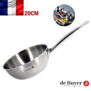 【de Buyer 畢耶】Prim’Appety系列 不鏽鋼單柄平底鍋24cm-IH爐可用鍋 歷史價格詳細信息