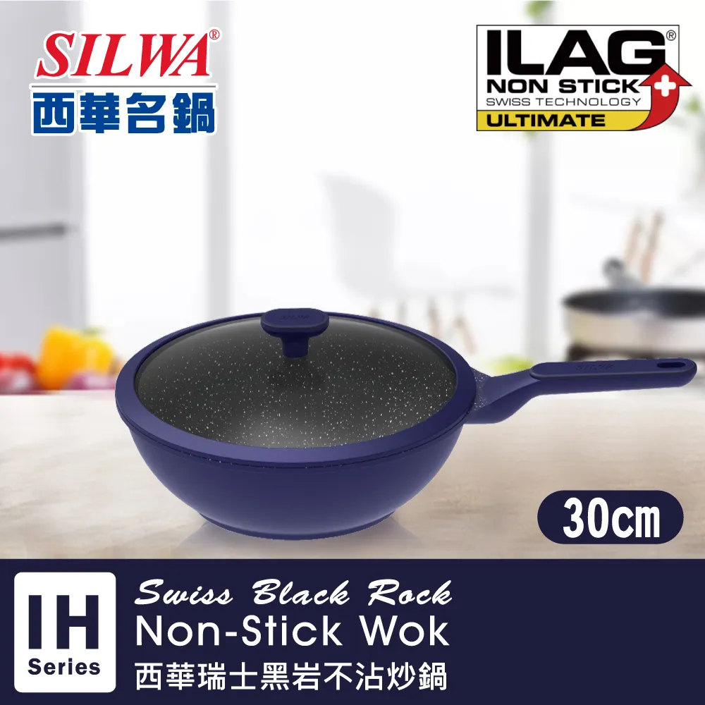 【SILWA 西華】瑞士黑岩不沾深煎鍋28cm(指定商品 好禮買就送) 歷史價格詳細信息