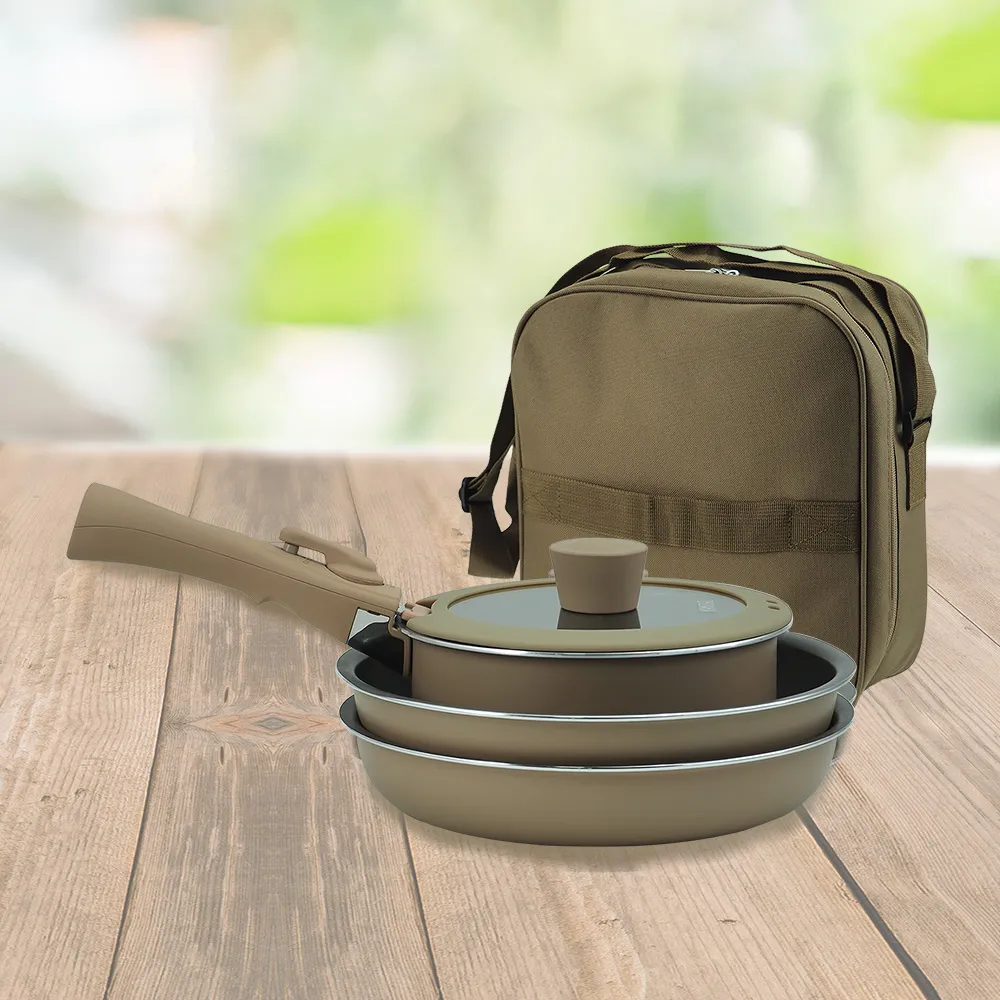 仙德曼 露營不沾子母鍋 AG017 套鍋組 野營鍋具 露營鍋具 戶外 露營 歷史價格詳細信息