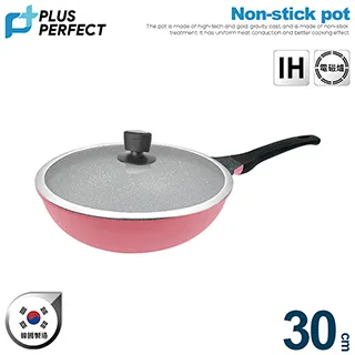 【PERFECT 理想】韓國晶鑽不沾炒鍋(無蓋)+品味日式不沾平煎鍋超值組 歷史價格詳細信息