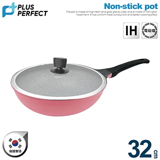 【PERFECT 理想】韓國晶鑽不沾炒鍋(無蓋)+品味日式不沾平煎鍋超值組 歷史價格詳細信息