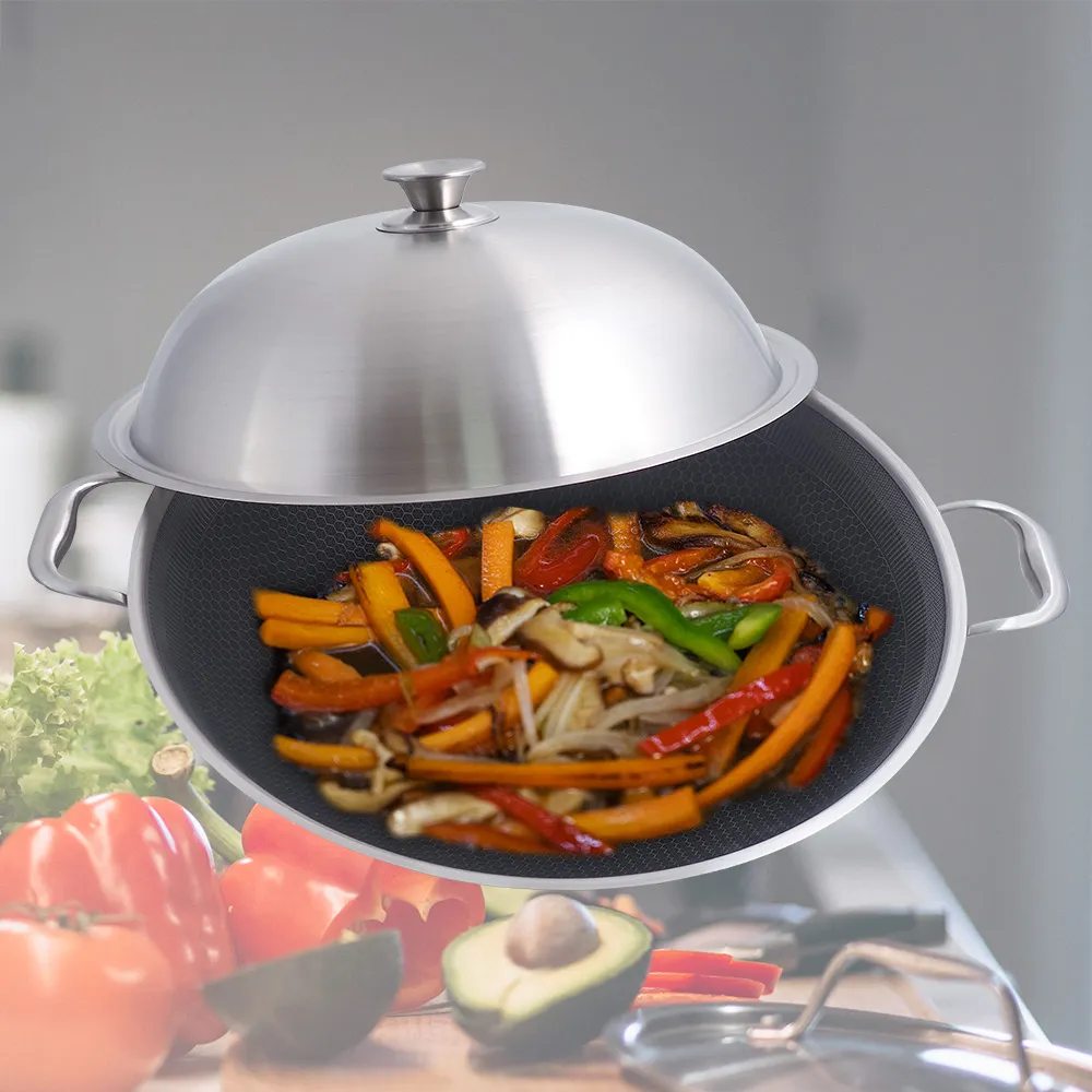 CLARE典鑽316不鏽鋼陶晶不沾炒鍋-36cm-單柄-附蓋 歷史價格詳細信息