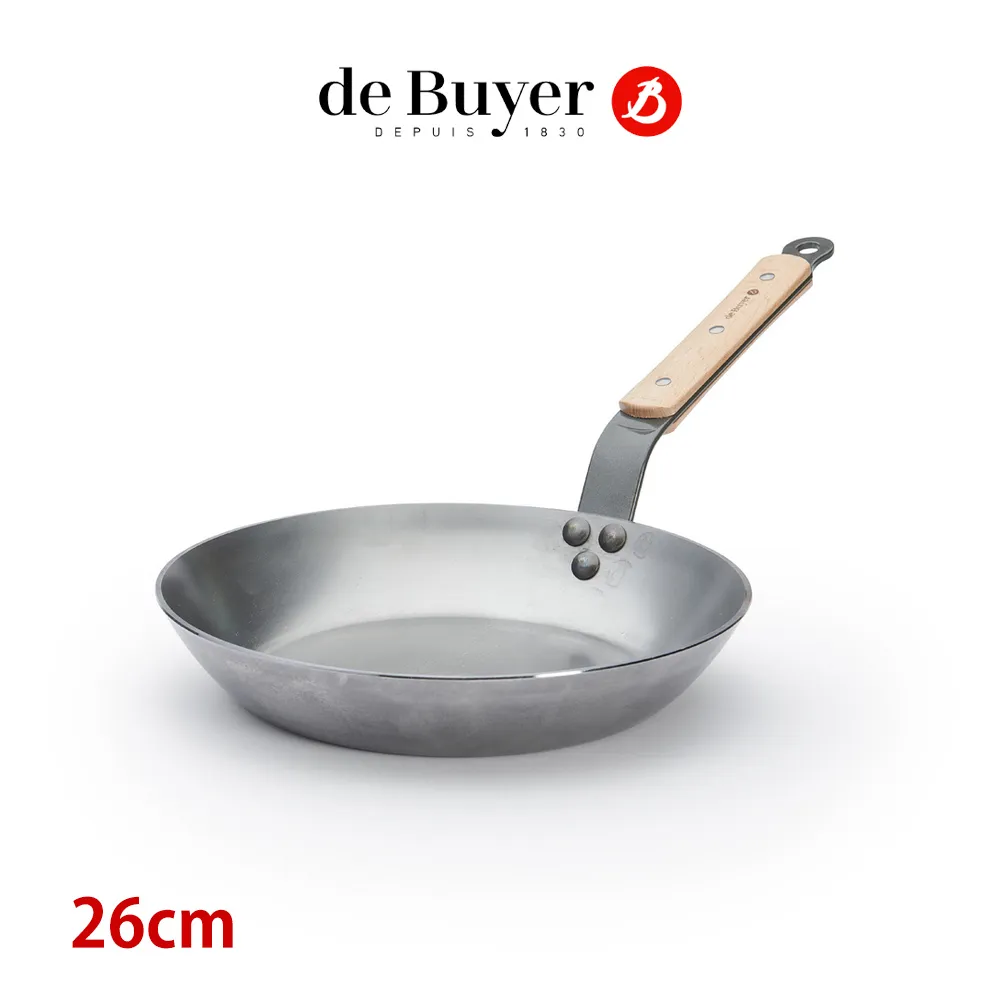 de Buyer法國畢耶 原礦木柄系列 單柄單耳中華炒鍋32cm 歷史價格詳細信息