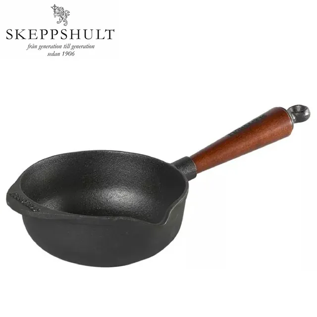 【瑞典Skeppshult】0025T 鑄鐵煎鍋櫸木手柄 25cm 歷史價格詳細信息