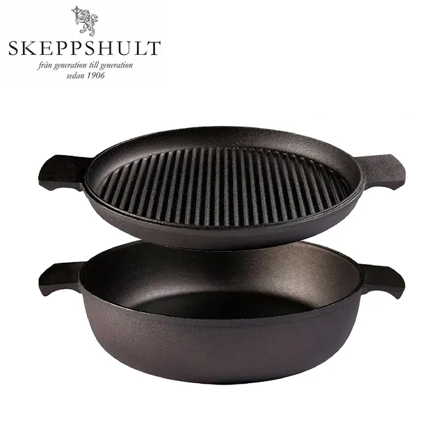 【瑞典Skeppshult】0025T 鑄鐵煎鍋櫸木手柄 25cm 歷史價格詳細信息