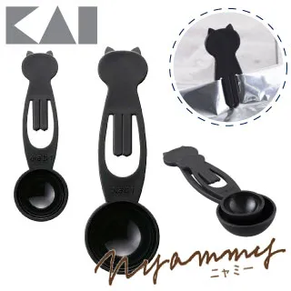 【KAI貝印 】Nyammy 黑貓咪量碗/量杯．可微波．日本製．900ml DF-4700 歷史價格詳細信息