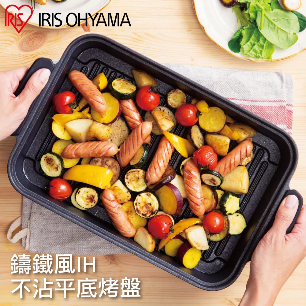 【IRIS OHYAMA】鑄鐵風不沾平底鍋(直火系列) SKL-26GS 歷史價格詳細信息