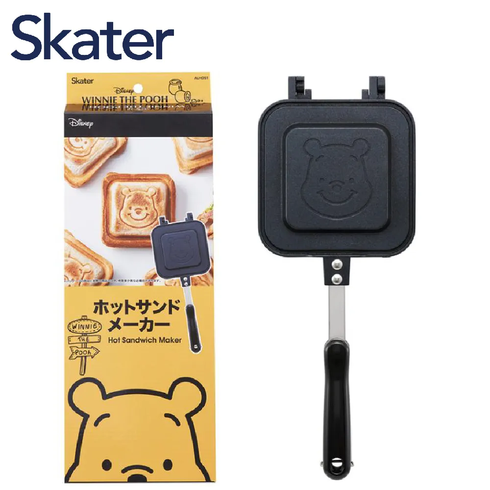 Skater 熱壓吐司烤盤-維尼[免運費] 歷史價格詳細信息