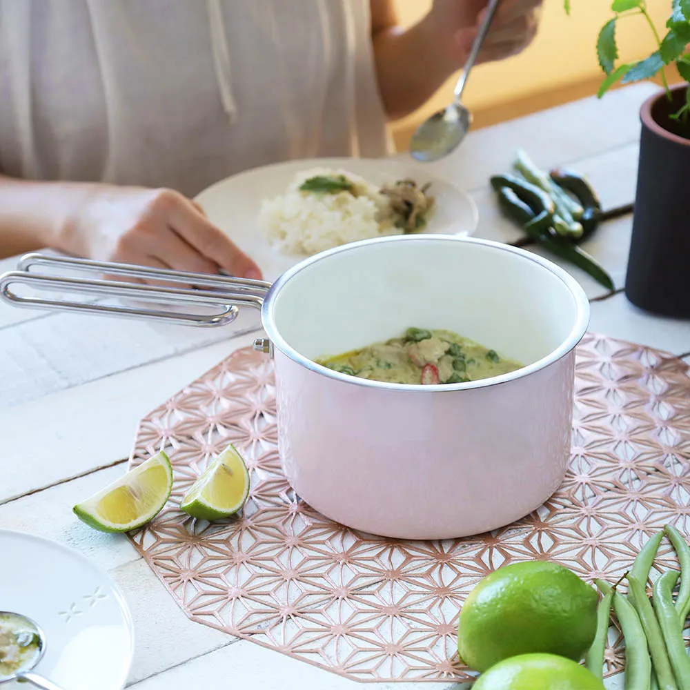 【JIA品家】虹彩鋼 琺瑯牛奶鍋（14cm - 粉紅色）｜遠紅外線 導熱快 均勻 保溫 歷史價格詳細信息