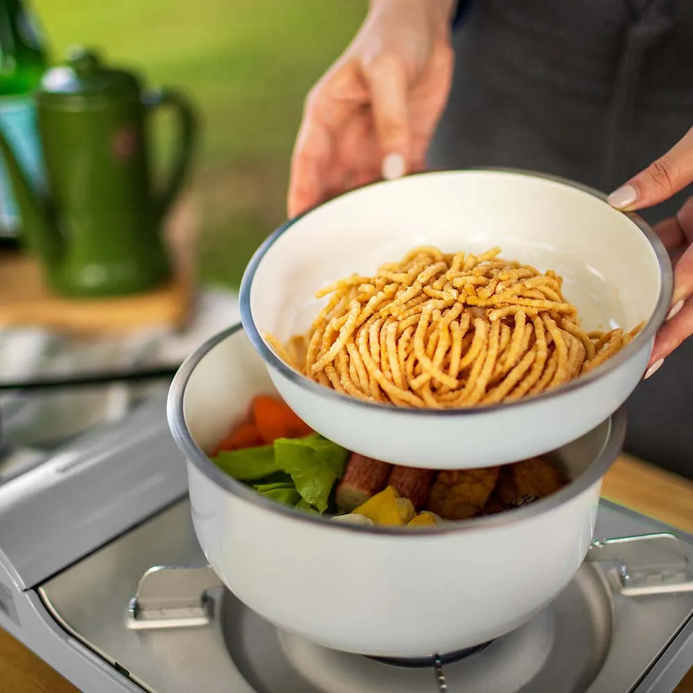 【JIA品家】賞味 琺瑯不鏽鋼餐盤20cm （摩卡咖啡/燕麥灰）｜日本設計師柴田文江 歷史價格詳細信息