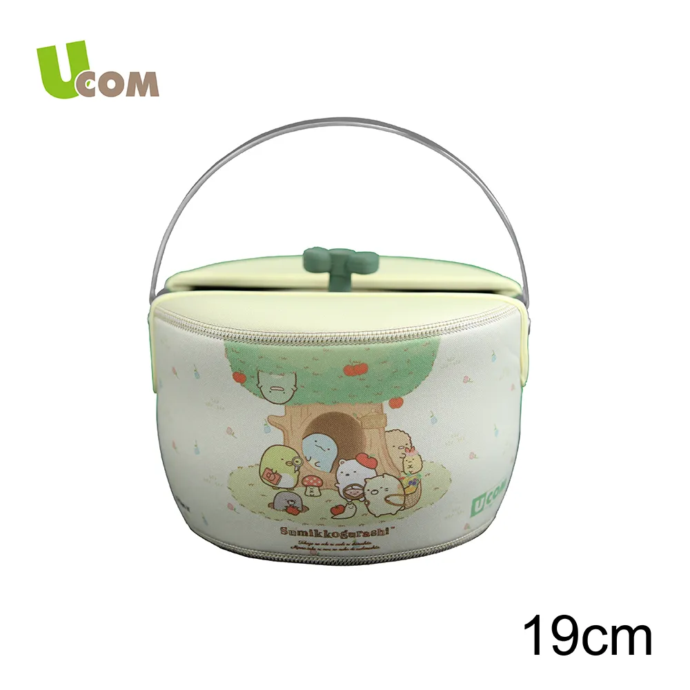 【瑞康屋】UCOM牛仔系列蝴蝶結防溢提鍋附提袋22+16cm+UCOM 璞原矽膠飯匙紅鶴粉 歷史價格詳細信息