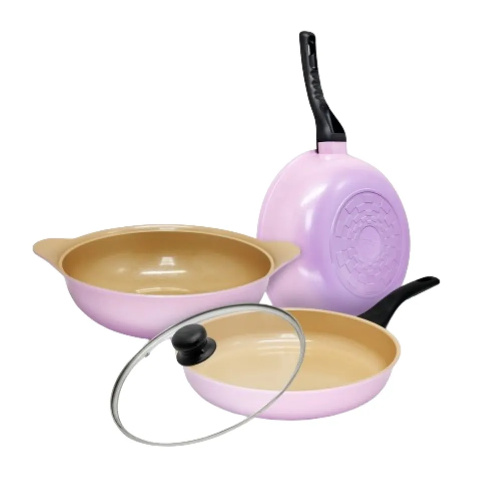 【韓國MASTER CUISINE 】翡翠玉石不沾鍋具組 歷史價格詳細信息