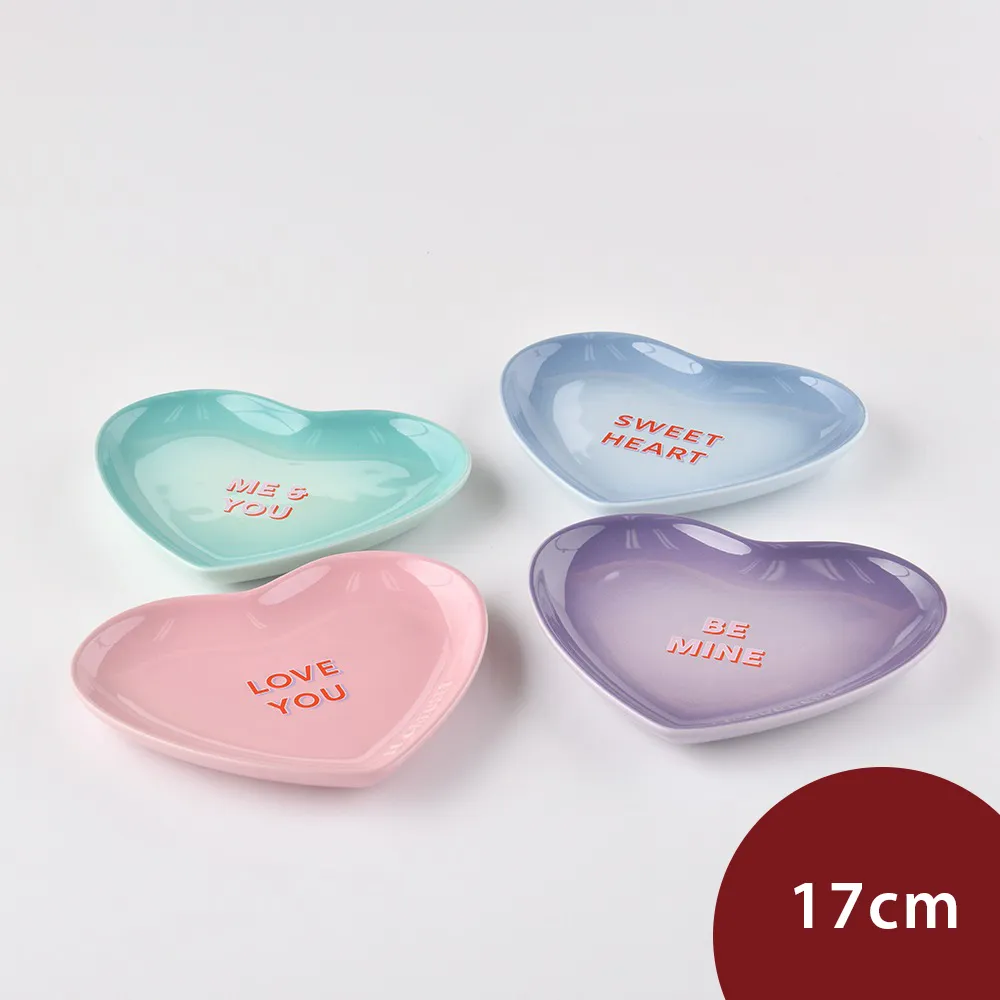 Le Creuset 花蕾系列 心形淺盤 23cm 貝殼粉 歷史價格詳細信息