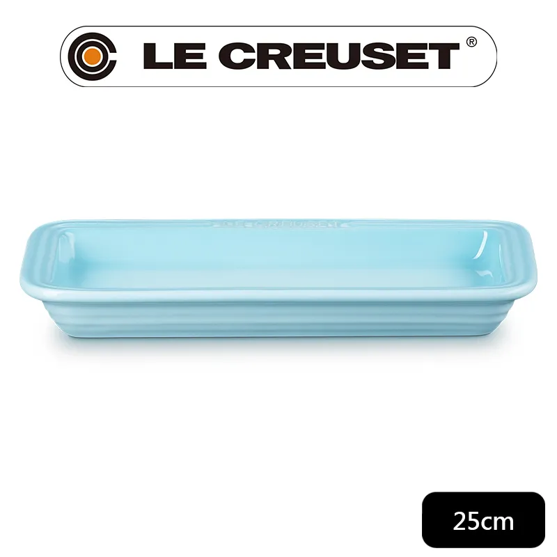 【Le Creuset】瓷器長方盤25cm(薰衣草/亮粉/海岸藍 3色選1) 歷史價格詳細信息