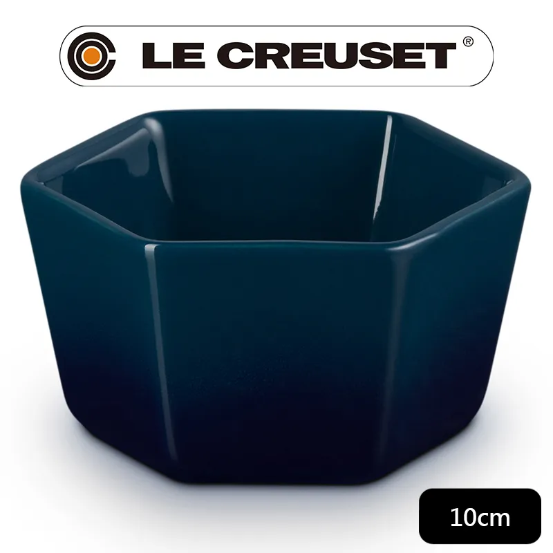 【Le Creuset】瓷器六角盤16cm(薔薇粉/藍鈴紫/極光午夜藍 三色選一) 歷史價格詳細信息