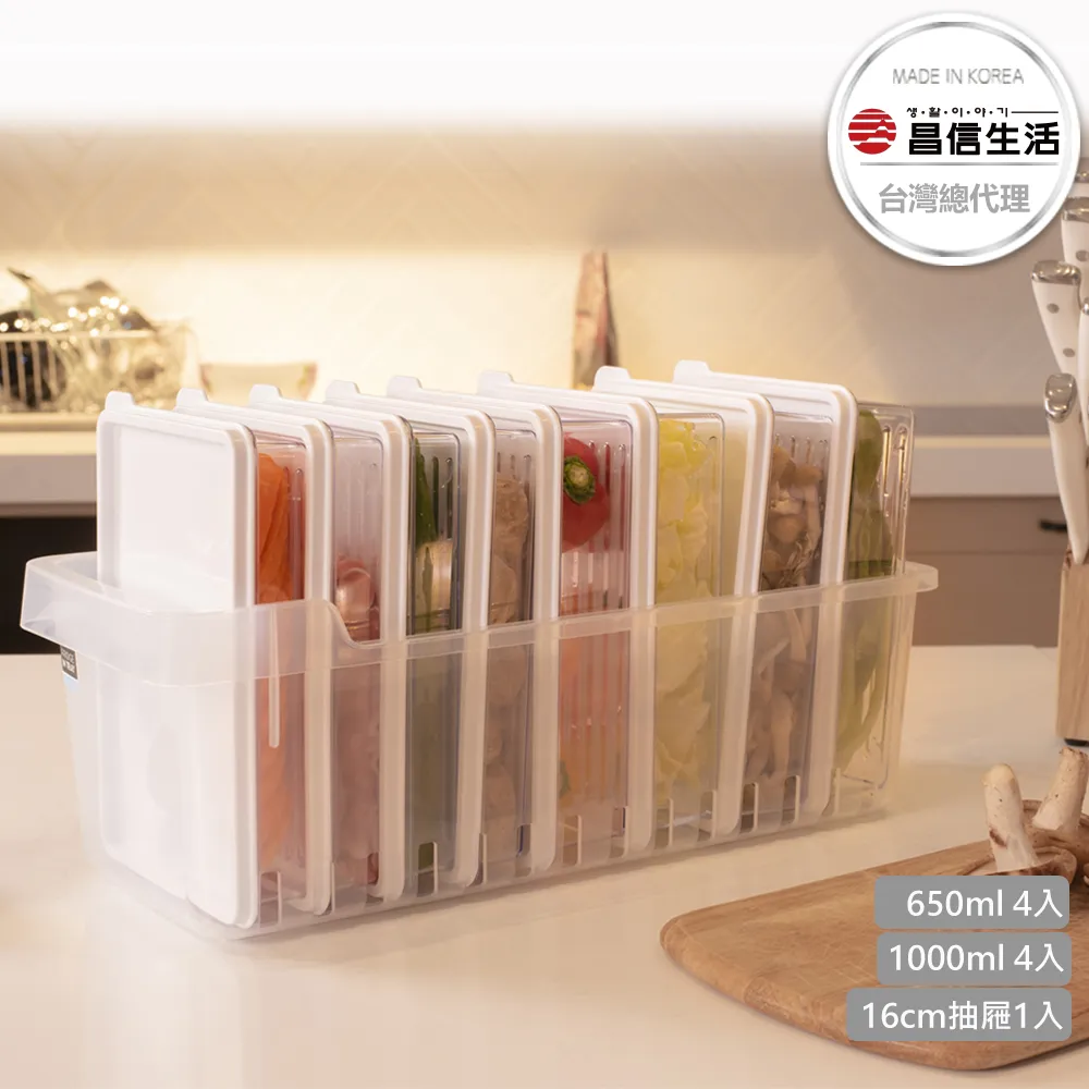 【韓國昌信生活】SENSE冰箱全系列6件組保鮮盒-新手入門(PChome限定B) 歷史價格詳細信息