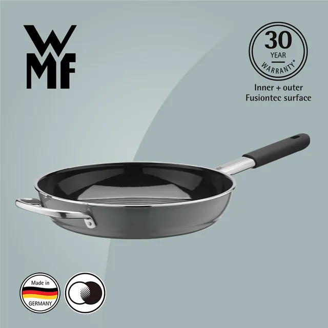 【德國WMF】WMF Fusiontec 深煎鍋 28cm 鉑灰色 (福利品) 歷史價格詳細信息